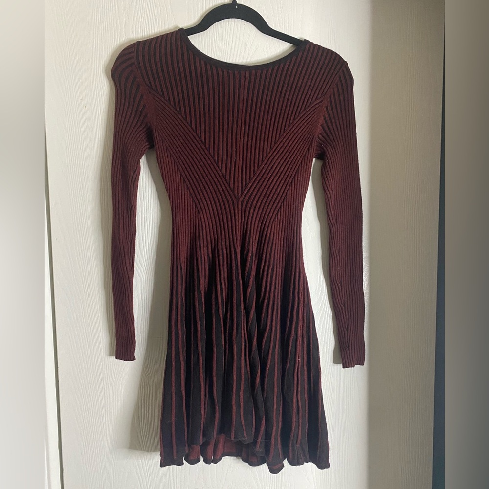 Express, Knit Sweater A-line Mini dress, long sleeve, Small